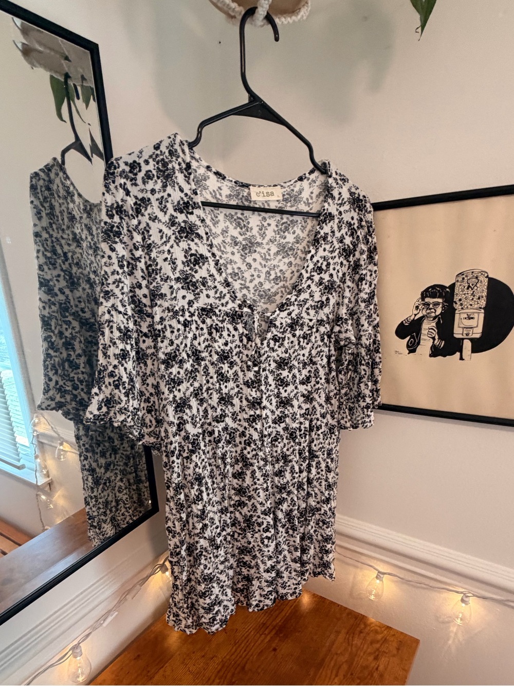 C’isa Floral Flowy Blouse